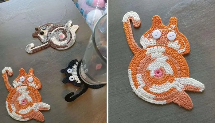  Your Boring, Standard Coasters Will Now Be Forced To Confront Their Own Inadequacy Thanks To These <a Style="Display:inline;" Href="Https://Www.amazon.com/Graceice-Coaster-Creative-Insulation-Desktop/Dp/B0bgr9h9cf?crid=331lv688eu7b4&dib=eyj2ijoimsj9.yuachblas_atlxd_qanq4hf6eh04ihszruskihrynbikp975ib2sjk13lejzphmxaax787u2xishhqhqvtkoobc2yjvilqfth4i0ru4uvmzxyg1wuol9d5ewfaeytysex0-D8-Ybdfg6018-Kykdj1pzna7putfepuzhio-Cpzyvodlsz_uj4aowal2sb0xmf_xtp-1keyi8y6hnozgrumz41uzozubt7pxmwjkczjhpqo9d29rjgt1tsz_d2azqplihguj8tikmvqqsr5w6gtfx05whkmlh21upod5bk0c.-D9m2jz-Qr7brxsfy936yf0c5sm8mqxabaq8e-Kc7ps&dib_tag=se&keywords=quirky+gifts&qid=1712745814&sprefix=quirky+gift%2caps%2c175&sr=8-43&linkcode=ll1&tag=bpbobcat-20&linkid=3bd834c9c33c33b9f717ccc7b4ef877d&language=en_us&ref_=as_li_ss_tl" Target="_blank">  <span Style="Font: Inherit; Color: #d74b1f;"> Crochet Cat But Coasters </Span>