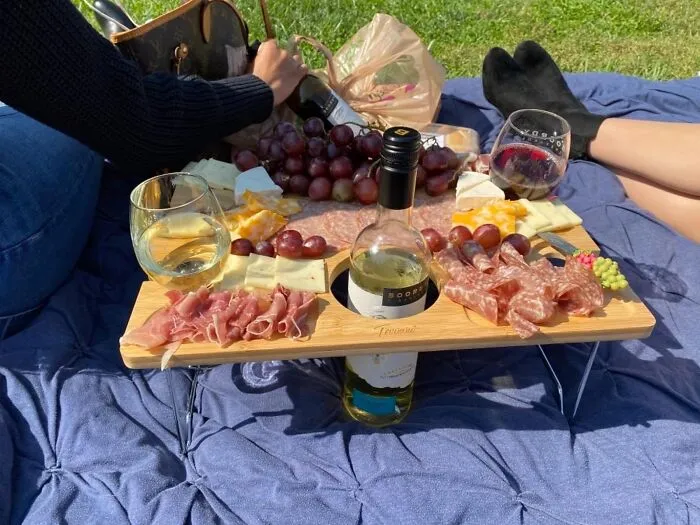 Elevate Your Wine Experience With <span Style="Font:inherit;color:#d74b1f;"> The Wine Picnic Table</Span>: Your Chic Solution For Effortless Outdoor Elegance