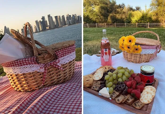 Embark On Picnic Paradise With The Deluxe <span Style="Font:inherit;color:#d74b1f;"> Picnic Basket</Span>: Your Ultimate Partner For Outdoor Dining Delight