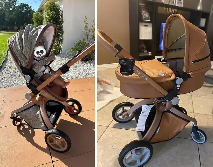 Valley Girls, Accessorize! The <span Style="Font:inherit;color:#d74b1f;"> 'Hot Mom' Baby Stroller</Span> Isn't Just Transport, It's A Statement. #momlifebutmakeitfashion