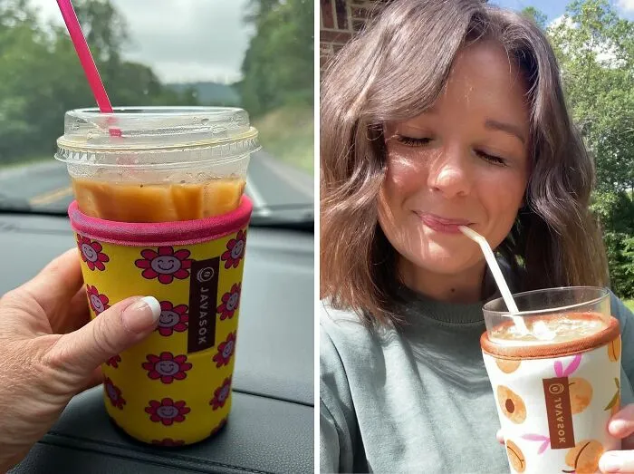 Chill Out In Style With The Iced Coffee & Cold Soda Insulated Neoprene <span Style="Font:inherit;color:#d74b1f;"> Cup Sleeve</Span>