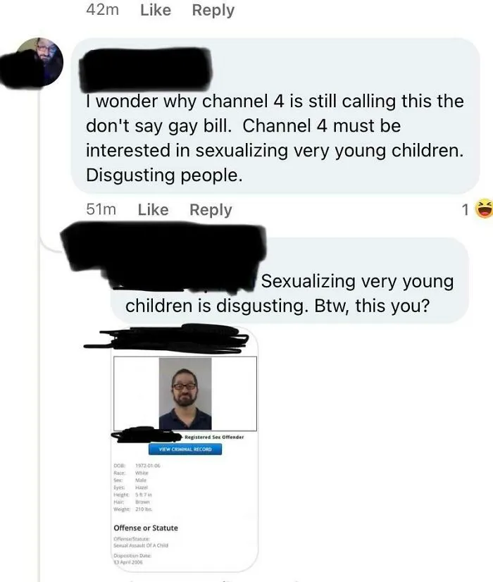 Pedophile Doesn’t Want Kids Being Sexualized. Approves Of Fl “Don’t Say Gay” Bill