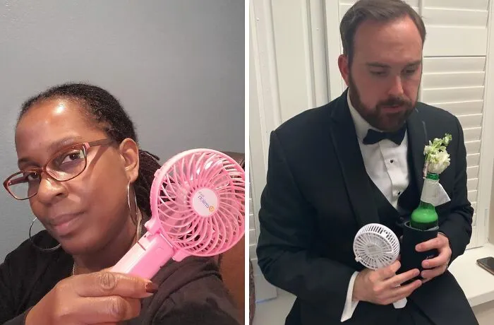 <span Style="Font:inherit;color:#d74b1f;"> Mini Handheld Fan</Span> Delivers Big Breezes