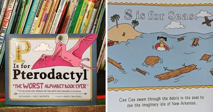 <span Style="Font:inherit;color:#d74b1f;"> P Is For Pterodactyl</Span>: Because Nothing Says 'Screw You, Phonetics' Like 'The Worst Alphabet Book Ever'!