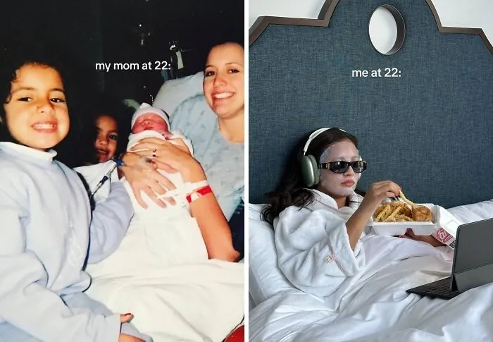 36 People Share Funny Differences Between Parents And Themselves At The Same Age, Internet Loves It