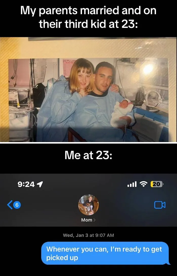 36 People Share Funny Differences Between Parents And Themselves At The Same Age, Internet Loves It