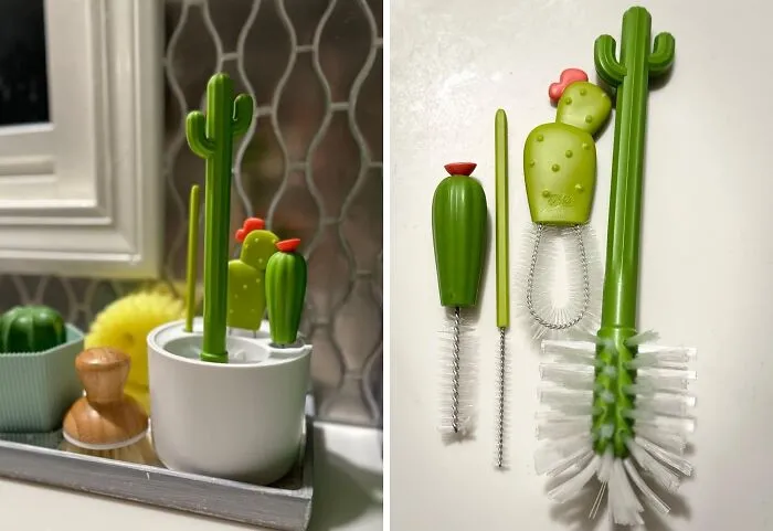 Spike Up Your Cleaning Game: <a Style="Display:inline;" Href="Https://Www.amazon.com/Gp/Product/B08411kg5f?&linkcode=ll1&tag=bpmoose-20&linkid=5edebbeba18e41964bb9f831b5ddeaae&language=en_us&ref_=as_li_ss_tl" Target="_blank"><span Style="Font:inherit;color:#d74b1f;"> Boon Cacti Bottle Brush Set</Span> Shines!