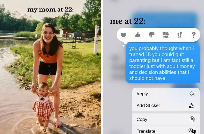 36 People Share Funny Differences Between Parents And Themselves At The Same Age, Internet Loves It