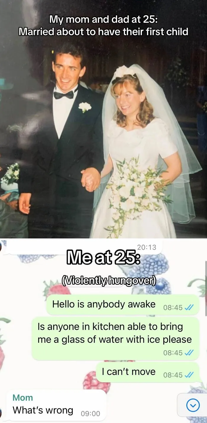 36 People Share Funny Differences Between Parents And Themselves At The Same Age, Internet Loves It