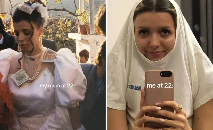 36 People Share Funny Differences Between Parents And Themselves At The Same Age, Internet Loves It
