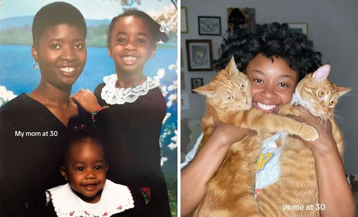 36 People Share Funny Differences Between Parents And Themselves At The Same Age, Internet Loves It