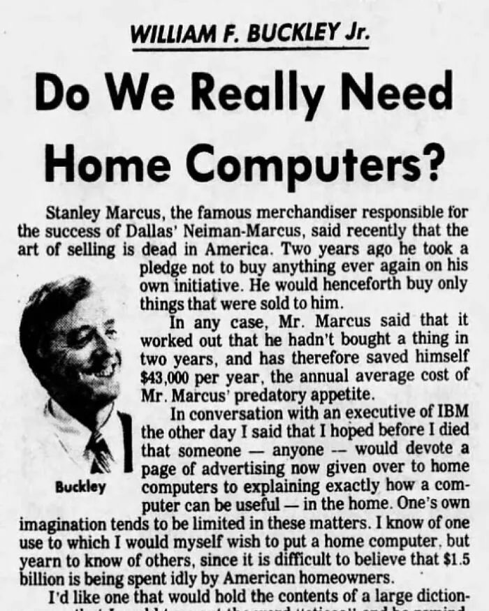 “Fear Of Old Things When They Were New”: 30 Interesting Vintage Newspaper Clippings
