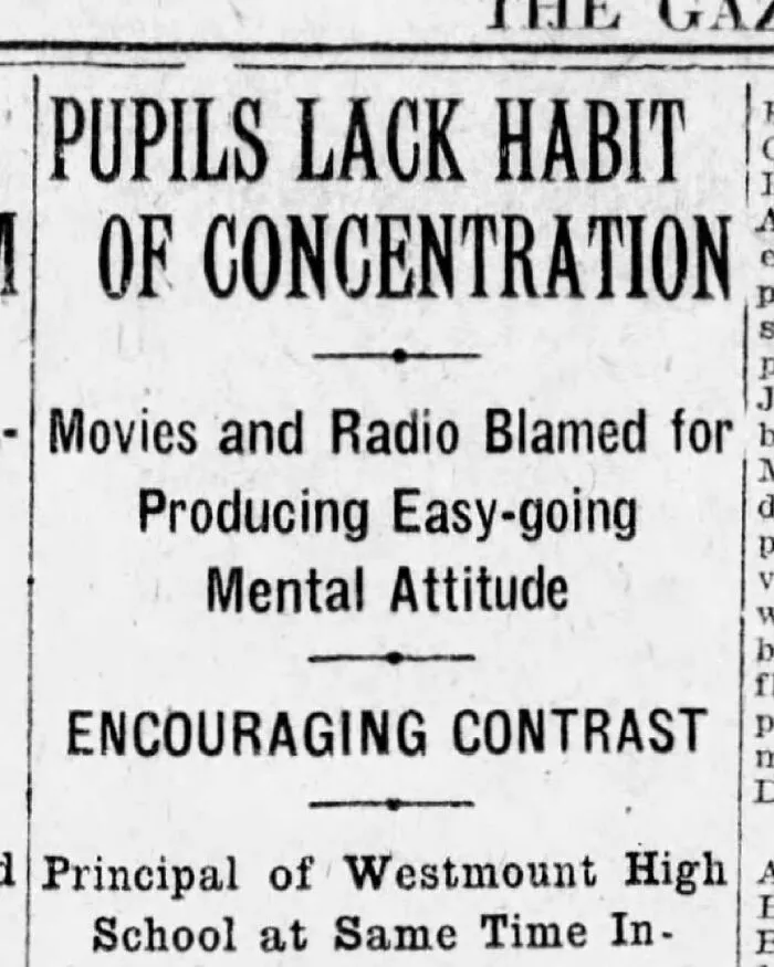 “Fear Of Old Things When They Were New”: 30 Interesting Vintage Newspaper Clippings
