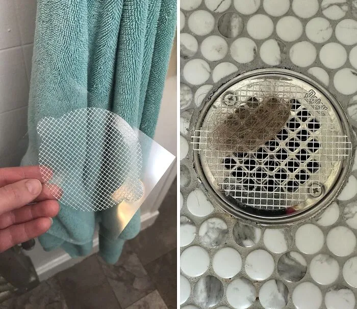 Shower Drain Saviors: Keep Pipes Clear With <span Style="Font:inherit;color:#d74b1f;"> Hair Catcher Mesh Stickers</Span>!