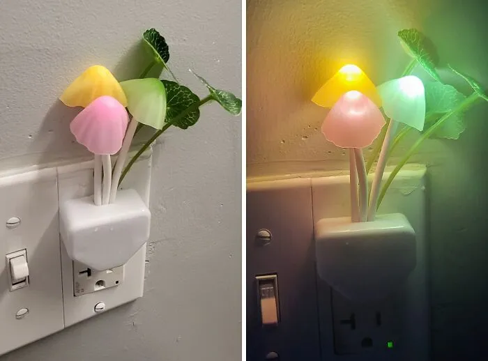 Enchanted Evenings Await: <span Style="Font:inherit;color:#d74b1f;"> Color-Changing LED Mushroom</Span>, Your Nighttime Guide!