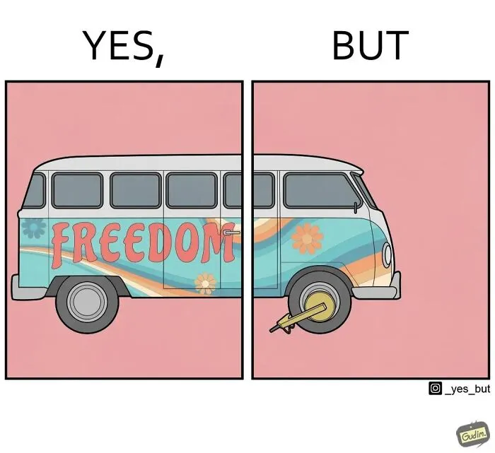 “Yes, But”: 28 Thought-Provoking Illustrations Showcasing Society’s Most Common Contradictions (New Pics)