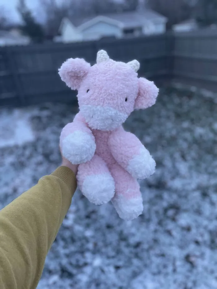 I Did It. Pink Fluffy Cow!!