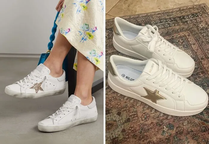Step Into Sparkle With Golden Goose's Luxe Sneakers Or Shine On A Budget With <span Style="Font:inherit;color:#d74b1f;"> Fashion Star Sneakers</Span>!