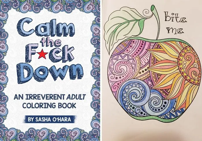 Rediscover Serenity With <span Style="Font:inherit;color:#d74b1f;"> Calm The F*ck Down: Adult Coloring Book</Span>: Your Hilarious Escape Into Relaxation And Rejuvenation