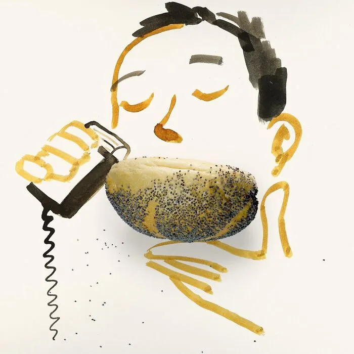 36 Captivating And Humorous Illustrations Created From Everyday Items By Christoph Niemann