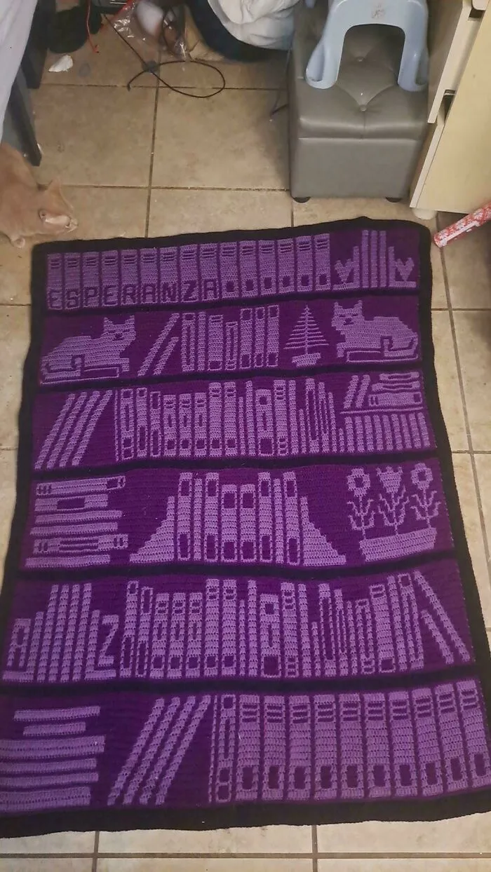 Blanket I Made For My Sister's Birthday A Couple Months Ago