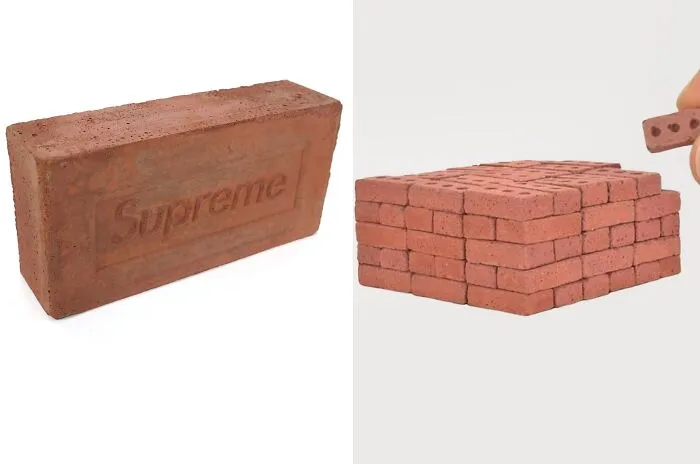 Why Get One Supreme's Clay Brick When You Can Get A <span Style="Font:inherit;color:#d74b1f;"> 100 Mini Red Bricks</Span>!
