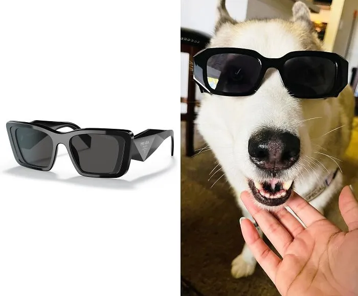 Squint No More With Prada’s Chic Shades Or Keep It Cool And Catchy With <span Style="Font:inherit;color:#d74b1f;"> Mosanana's Trendy Rectangle Sunglasses</Span>