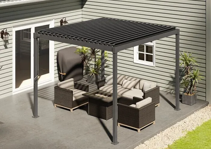 Shade, Style, & Sophistication:<span Style="Font:inherit;color:#d74b1f;"> Gardesol’s Adjustable Pergola</Span>