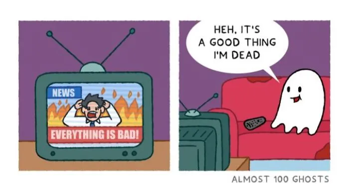 This Artist Makes Adorable Comics Showing The Funny Side Of The Afterlife (23 New Pics)