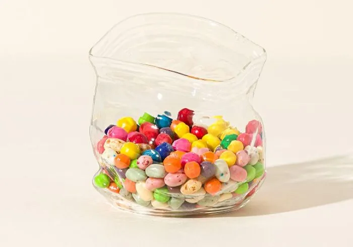 <span Style="Font:inherit;color:#d74b1f;"> Unzipped Glass Zipper Bag Bowl</Span>: Clear Choice For Cool Storage