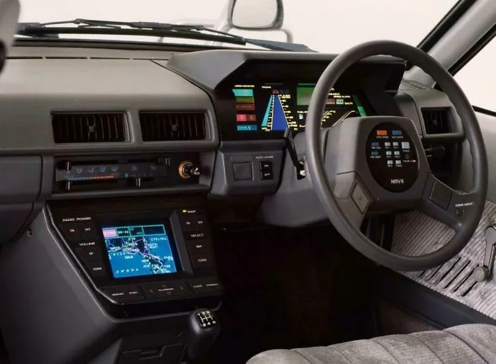 What Nissan Thought Would Be The Future Of The Automotive Industry Shown In The Nrv-II Concept Car(1982). Pretty Damn Accurate