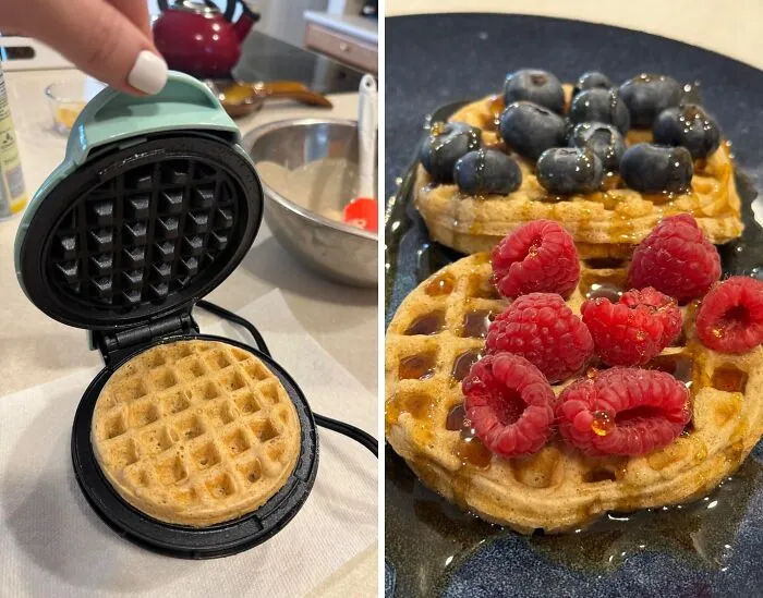Quick Bites, Big Taste: <span Style="Font:inherit;color:#d74b1f;"> Dash Mini Maker</Span> For Waffles & More On The Go!