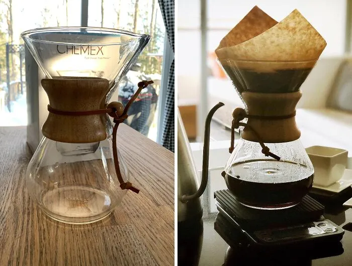 Morning Magic Just Got Easier With <span Style="Font:inherit;color:#d74b1f;"> Chemex's 6-Cup Pour-Over Glass Coffeemaker</Span>