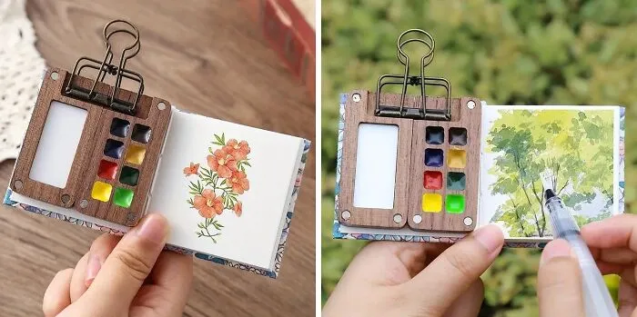Pocket-Sized Studio? That’s <span Style="Font:inherit;color:#d74b1f;"> The Mini Paint Box</Span>