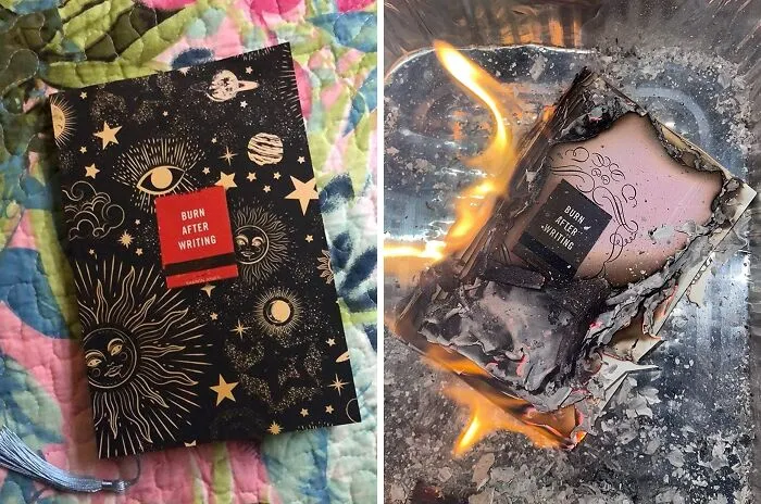 Release The Secrets: <span Style="Font:inherit;color:#d74b1f;"> 'Burn After Writing' </Span> Takes Journaling To The Flame