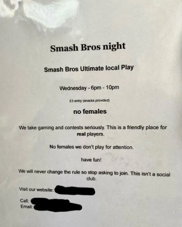 They Think That Women Could Only Possibly Game “For Attention”