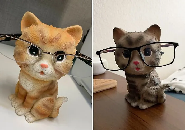 Say Hello To Clutter-Free Vibes With A Cute <span Style="Font:inherit;color:#d74b1f;"> Cat Shaped Glasses Holder</Span>
