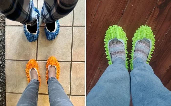 Turn Your Lazy Shuffle From The Couch To The Fridge Into An Act Of Profound Domestic Genius With These <a Style="Display:inline;" Href="Https://Www.amazon.com/Tamicy-Slippers-Shoes-Pairs-Pieces/Dp/B07hf1gtyn?ie=utf8&linkcode=ll1&tag=bpstingray-20&linkid=d72e0dbab23eaf946ec0e7e2d79f2702&language=en_us&ref_=as_li_ss_tl" Target="_blank">  <span Style="Font: Inherit; Color: #d74b1f;"> Mop Slippers </Span>