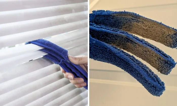 Those Blinds Have Been Seeing Some Things... And Collecting Dust Bunnies, It's Time To Give Them A Sight For Sore Eyes With A <a Style="Display:inline;" Href="Https://Www.amazon.com/Hiware-Window-Cleaner-Microfiber-Sleeves/Dp/B076slxgnf?ie=utf8&th=1&linkcode=ll1&tag=bpstingray-20&linkid=aefcf4cf68dd02a2dac52d3f9d697f34&language=en_us&ref_=as_li_ss_tl" Target="_blank"><span Style="Font: Inherit; Color: #d74b1f;"> Blind Duster</Span> That'll Leave Them Looking Like New