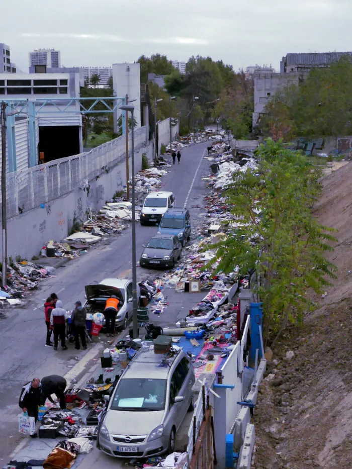 Near The Flea Market, Marseilles, France