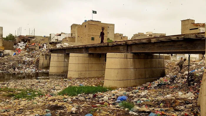 Somewhere Along The Karachi Circular Railway, Pakistan