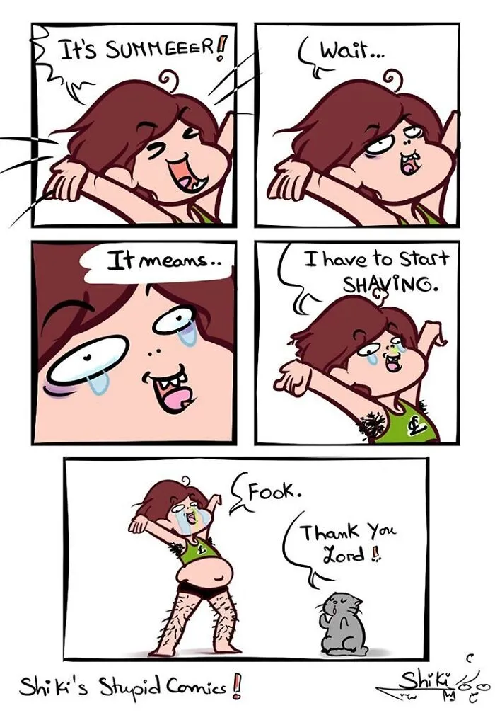 30 Comics That Perfectly Capture Girly Experiences By This Artist