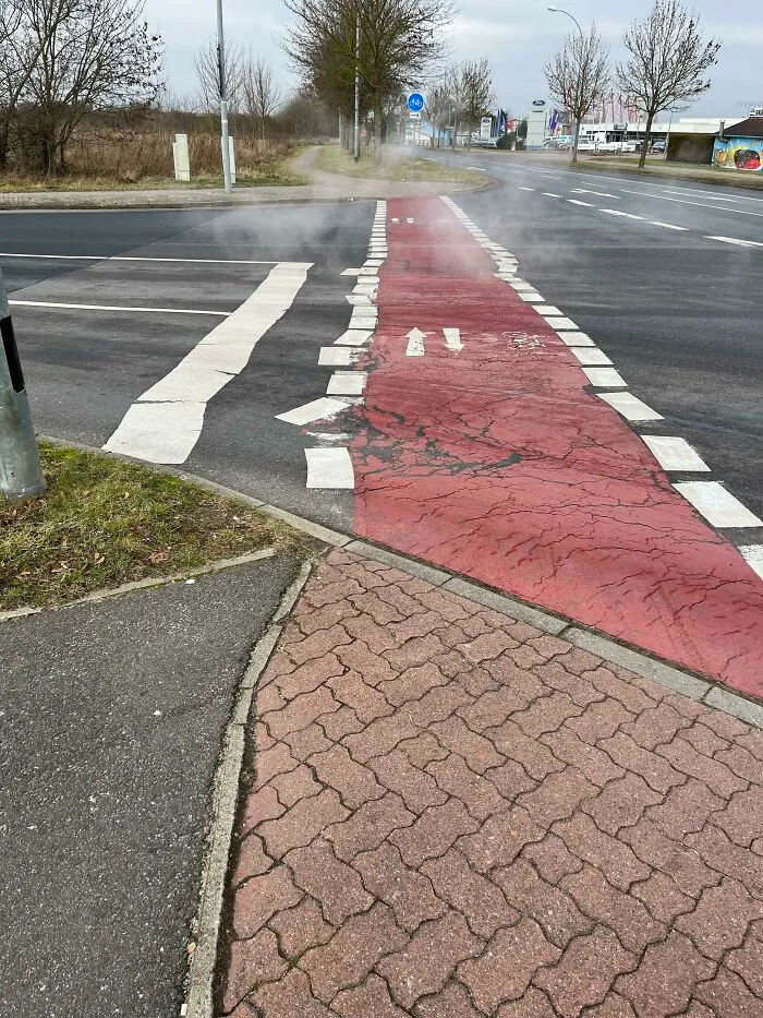 Este cruce en Alemania