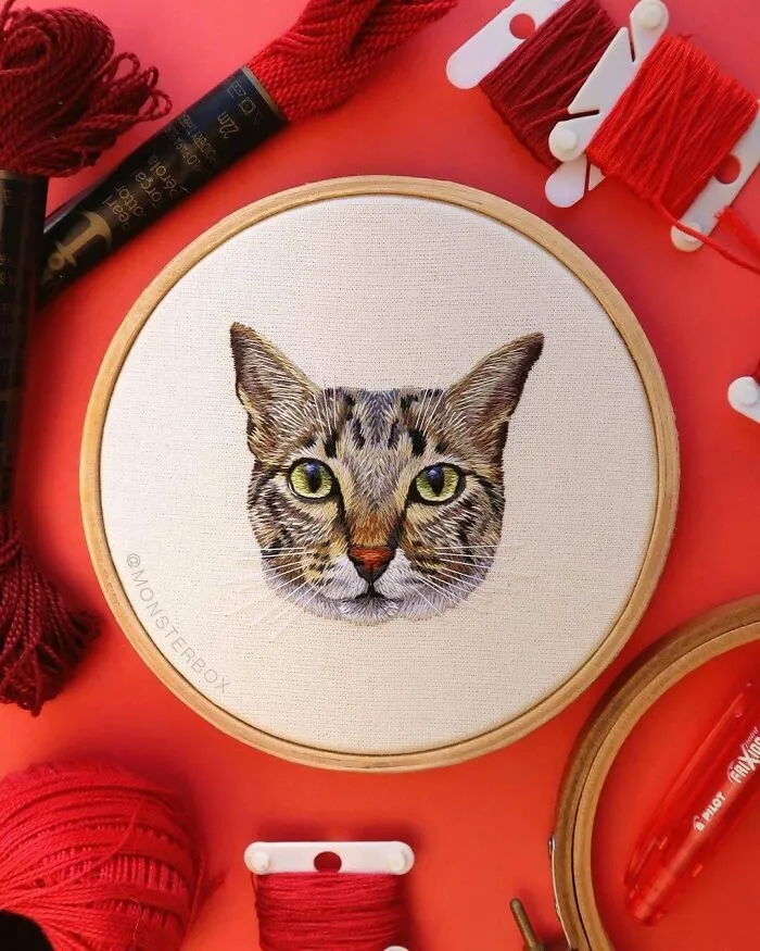 My First Actually Well Made Tabby Cat And I Still Cannot Believe I Made Her With My Own Two Hands! 😭♥️ Thoughts?