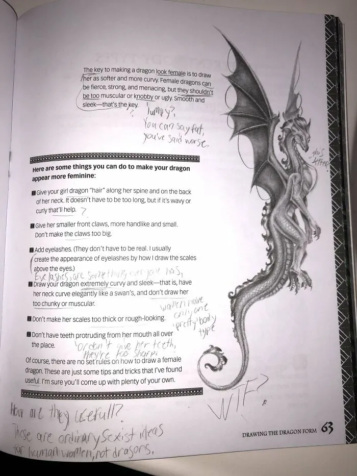 [Drawing Dragons By Sandra Staple] The Dragon Gender Norms