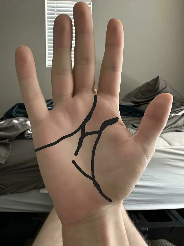 Esta es mi mano, no quiero que me la leáis