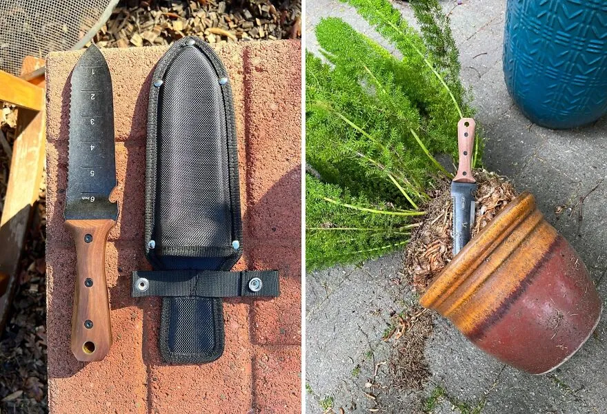 Garden Life In The Fast Lane With<span Style="Font:inherit;color:#d74b1f;"> Hori Hori Knife</Span> For Weeding & Planting