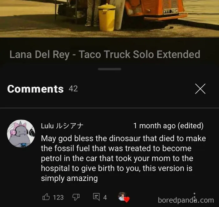 Creative And Rare Compliment Found On Youtube
