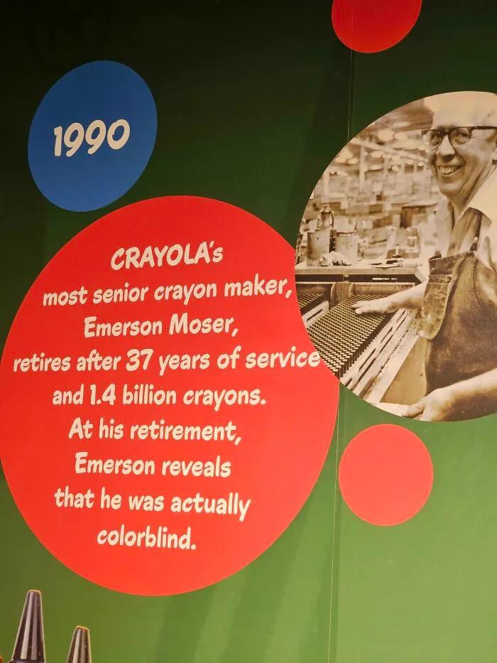 After 1.4 Billions Crayons, Turns Out Top Maker Is Colorblind