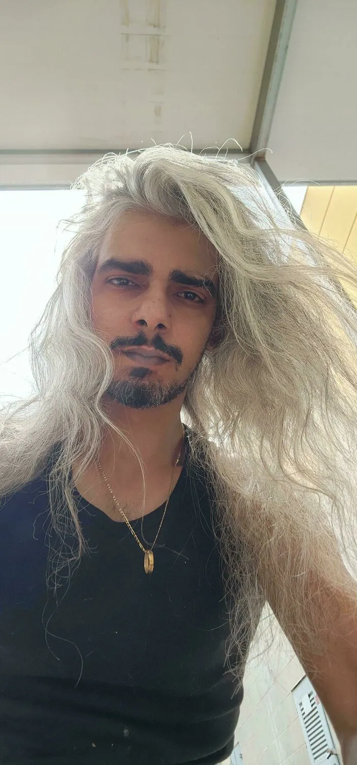 Me han salido las canas un poco pronto